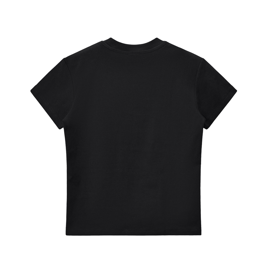 The Sipping Baby Tee | Black T-Shirt