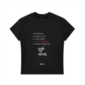 The Sipping Baby Tee | Black T-Shirt